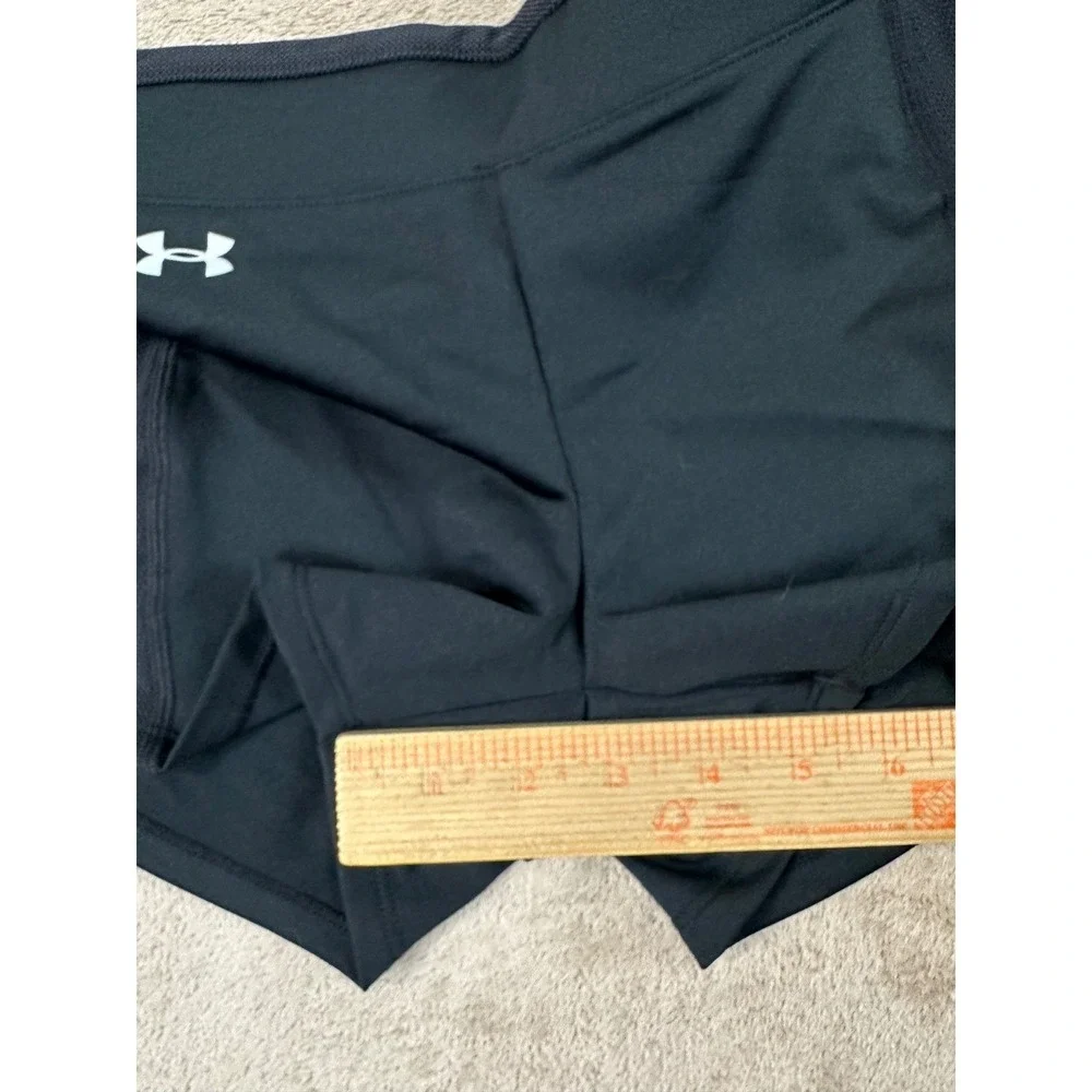Under‎ Armour HeatGear Compression Shorts Womens Size XS  Black NEW